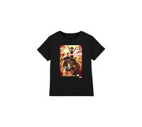 X-Men Wolverine Cyclops Jean Grey Kids T-Shirt Black | Size: 3-4 Years X-Men Black 3-4 Years