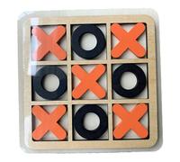 X & O Blocks - Xoxo Game, 2 Player Board Game | Durable Travel Size Game For Adults And Children, Foldable Educational Toy For Enhancing Critical Thinking, Perfect For Camping And Classroom Ac