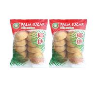 X.O Palm Sugar 500g - Natural Sweetener for Thai Cooking, Baking Desserts & Drinks Multipack (Pack of 2)