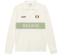 x Palmes Polo Long Sleeve Legacy - Snow White XXL