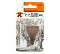 X Picture Rail Hooks Antique 2 Pack Blister - 12852