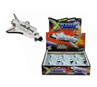 X Planes Airforce 6" Metal Die Cast Space Shuttle X Planes Multicolor