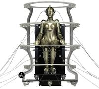 X-PLUS - Metropolis - Maschinenmensch Seated 1/8 Plastic Model Kit
