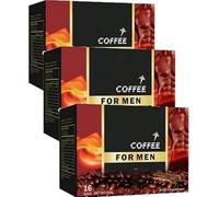 X Power Coffee for Men, Afircan Powder Coffee for Man, Energy-Boosting Coffees, 2026 Upgraded Instant Powers Coffees, The Secret To Strong Men (3 Box)