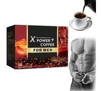 X Power Coffee, X Power Coffee for Men, Instant Power Coffee For Men, The Secret To Strong Men, Men's Power Energy Coffee For Male (1 Box)