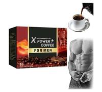 X Power Coffee,X Power Coffee for Men,The Secret To Strong Men,Energy coffee for men,Energy-boosting coffee,Power Coffee for Men,X-Power Coffee,x Power Coffee For Man (1BOX, Coffee)