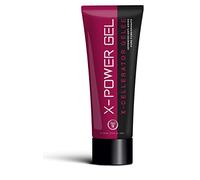 X-Power Gel Tanning Sunbed Lotion Accelerator Fast Absorbing Tanning Gel with Hemp & Vitamin E Deep Long-Lasting Tan Tingle-Free Pomegranate Fragrance For All Skin Types | 250ml