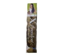 X-pression 4 PACK XPRESSION ULTRA BRAID HAIR EXTENSION FOR BRAIDING 82" 165g Per Pack (4 PACKS OFFER) COLOUR 27 Honey Blonde (COLOUR 27 Honey Blonde)