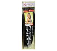 X-Pression Collection Ultra Braid Pre-Stretched Hair Extensions 2x (1B)