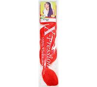 X-pression Premium Original Sensationnel (Pack of 4, RED)