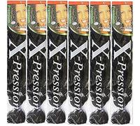X-pression Ultra Braid 6 Pack #1B