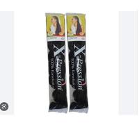 X-pression Ultra Braid Artificial Hair Extension #1 Black Approx. 210cm (2 PCS OFFER)