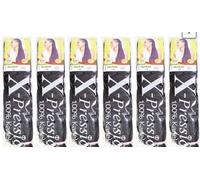X-pression Ultra Braid Artificial Hair Extension #1B Approx. 210cm (6 PCS OFFER)