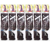 X-PRESSION Ultra Braid Hair Extension Color 33 (6 PCS Offer)