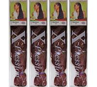 X-PRESSION Ultra Braid Hair Extension Color 350 (4 PCS Offer)