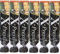 X-pression Ultra Braid Pack of 6#1