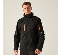 Regatta Professional Men's Water Repellent X-Pro Exosphere II Shell Jacket Black Magma, Size: M