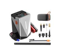 X psblty Automobile Emergency Starting Power Supply 12V Car Inflatable Pump High-pressure Air Blast Compressor Tyre Inflator Air(8000mAh)