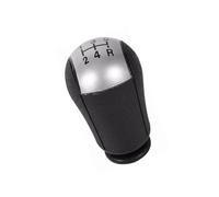 X psblty Car Gear Shift Knob for Focus Mondeo MK3 S-MAX C-MAX for Mustang Fiesta MK6 Transit Black Silver 5 6 Speed MT Car Gear Shift Knob(Sliver-5 Speed)