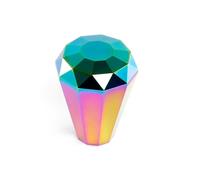 X psblty Car Gear Shift Knob Universal Aluminium Diamond Shape Gear Shift Knob Manual Stick Shifter Lever Handle Auto Accessories(Neo)