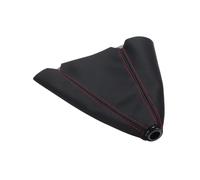 X psblty Car Gear Shift Knob Universal Synthetic Material Car Gear Shift Collars Carbon Fiber Auto Manual Stick Shifter Knob Boot Cover Gaiter 16mm 15mm(Style1)