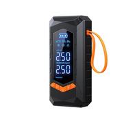 X psblty Car Inflator Pump Portable Tire Automatic High Pressure Inflatable Treasure Mobile Phone Charging Tyre Inflator Air(Black cordless)