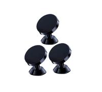 X psblty Car Phone Holder Magnetic Car Phone Holder Magnet Mount Mobile Cell Stand GPS Support For 14 13 12 Pro For Samsung For Oneplus Car Phone Mount(3 PCS Black-Rotate)