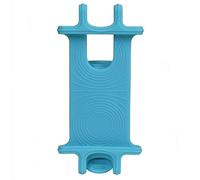 X psblty Car Phone Holder Universal Bike Phone Holder Silicone Bicycle Handlebar Cell Mount For 15 14 Pro Max Plus For Mini For Samsung Car Phone Mount(Blu)