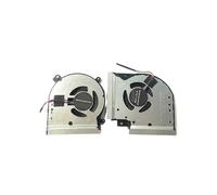 X psblty Cooling Fan ， Compatible For ASUS ，GL504 GL504GS GL504GM ，Replacement CPU+GPU Dual Hardware cooling part(Black CPUGPU Fan)