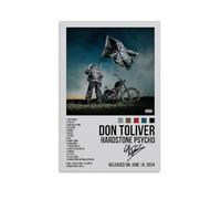 X psblty Don Toliver Hardstone Psycho Album Cover High Appearance Level Canvas Poster Modern Wall Art for Living Room Bedroom Dorm Home Decoration 08x12inch(20x30cm) Unframe-style-1