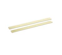X psblty Floor Rubber Squeegee Blade Scrubber Parts Edge Water Retaining Strip，Compatible For Karcher， BD50/50 BD50/70 Brush head cover(Yellow)