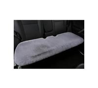 X psblty Fur Car Seat Cover Plush Rabbit Fur Car Seat Cushion Winter Warmth Thickened Wool One Piece Square For Main Driver Or Co-pilot(Gray Rear 1Pc)