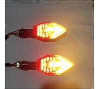 X PSBLTY Indicator Light Motorcycle 12v Indicator Blinker Lamp 2pcs Electric Vehicle Modification Universal Motorcycle Led Arrow Two-color
