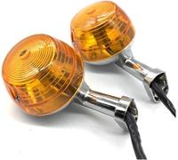 X PSBLTY Indicator Light Motorcycle For 12v Motorcycle Led Turn Signals Light Front Indicator Round Rear Lights Steel Zinc Metal