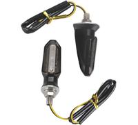 X psblty Indicator Light Motorcycle For Scooter 2pcs Motorcycle Led Headlight Amber Front Rear Flashing Light Waterproof Blinker M8 For Bolt