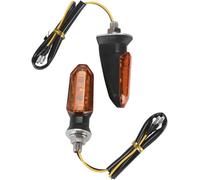 X psblty Indicator Light Motorcycle For Scooter 2pcs Motorcycle Led Headlight Amber Front Rear Flashing Light Waterproof Blinker M8 For Bolt