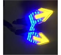 X PSBLTY Indicator Light Motorcycle Turn Indicator 12v Indicator Blinker Lamp 2pcs Vehicle Modification Universal Motorcycle Led Two-color