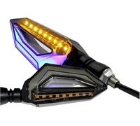 X PSBLTY Indicator Light Motorcycle Turn Indicator 2pcs Universal Motorcycle Led Light 12v Waterproof Daytime Running Lights Indicator Blinker Lamp