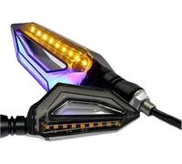 X PSBLTY Indicator Light Motorcycle Turn Indicator a Pair of Universal Led Motorcycle Light 12v Ipx-6 Waterproof Daytime Running Lights Indicator Blinker Lamp