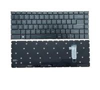 X psblty Keyboard, Compatible For MSI ，Compatible For Prestige 14 P14 Modern 14 15 GS66 GE66 GP66 P40 MS-14D3 MS-14D2 MS-14D1 ，With Per-Key RGB Backlight, RU/US/SP/GR(Black US backlit)