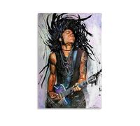 X psblty Lenny KravitzWall Art Home Decor Vintage Poster Retro Aesthetic Print Perfect for Living Room Bedroom Office Home StudioUnframe-style12x18inch(30x45cm)