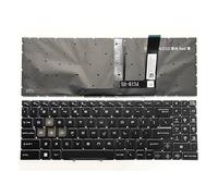 X psblty RU US Layout, Compatible For MSI ，MS-15H1/15H2/15K1/15HK/17S1/1585/1583 Cyborg 15 A12V/A13V/A13U/A13VF Cyborg 15 AI A1V Laptop Keyboard(White backlit US)