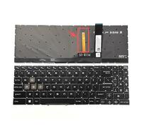 X psblty RU US Layout, Compatible For MSI ，MS-15H1/15H2/15K1/15HK/17S1/1585/1583 Cyborg 15 A12V/A13V/A13U/A13VF Cyborg 15 AI A1V Laptop Keyboard(Thick RGB US)