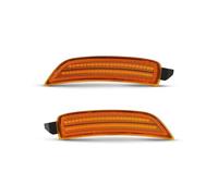 X psblty Tail Light For Miata For MX-5 2016-2021 2PCS LED Side Marker Turn Signal Front Mudguard Bumper Light(Orange lens)