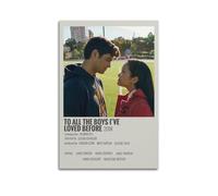 X psblty To All The Boys I've Loved Before Romance Moive Canvas Poster Modern Wall Art for Living Room Bedroom Dorm Home Decoration 16x24inch(40x60cm) Unframe-style