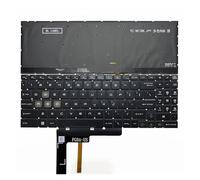 X psblty US RGB Backlit Keyboard, Compatible For MSI ， Compatible For Katana ，17 15 B13U B13UDXK B13UCXK B13V B13VFK B12VFK B12VEK /Cyborg 15 AI A1V A1VFK A1VEK(US 4-ZONE RGB)