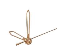 X PSBLTY Watch Hands with Green Luminous, 7×10×10mm Modified Watch Pointers, Compatible with NH35 NH38 NH70 Movement, Square Dial Replacement Watch Repair Accessories(Rose Gold)