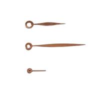 X PSBLTY Willow Leaf Watch Hands, 10×15×4mm Precision Watch Replacement Needles, Compatible with 2813 Two-and-a-Half Movement(Rose Gold)