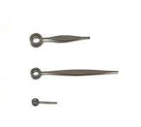 X PSBLTY Willow Leaf Watch Hands, 10×15×4mm Precision Watch Replacement Needles, Compatible with 2813 Two-and-a-Half Movement(Silver)