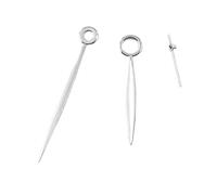 X PSBLTY Willow Leaf Watch Hands, 5×11.7×17mm Watch Replacement Needles, Compatible with ST3600 ST3621 ETA6497 ETA6498 Movement, Watch Repair DIY Accessories(Silver)